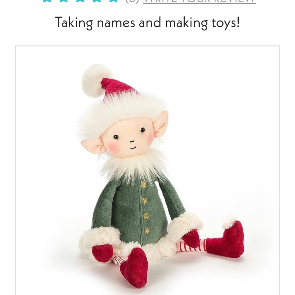 Jelly cat elf. New